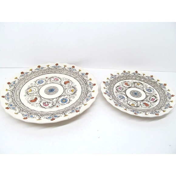 Copeland Spode England Florence Salad Plate And Bread And Butter Plate 1937-1972 - Picture 1 of 6